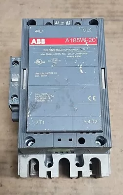 Abb A185w-20 Welding Isolation Contactor 600vac 200a. • $64.99