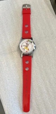 Vtg Ronald McDonald Mechanical Child’s Watch With Rotating Train As Second Hand  • $75