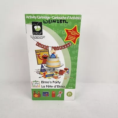 Sesame Street Cricut Elmo's Party Activity Cartridge Complete  • $15.95