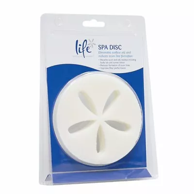 LIFE Spa Disc For Hot Tubs Floating Sponge Eliminates Scum Body Lotion Oil • $9.95