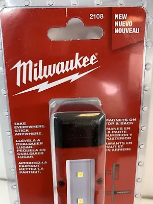 NEW Milwaukee 2108 300-Lumens High Definition Led Rover Magnetic Flood Light • $19.95