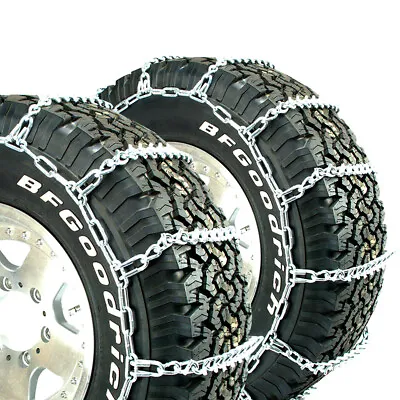 $183.99 • Buy Titan Light Truck V-Bar Tire Chains Ice Or Snow Covered Roads 5.5mm 275/65-18
