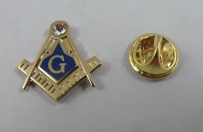 Square And Compass MASTER MASON Lapel Pin Masonic - Large • $4.99