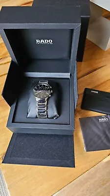 Rado Centrix Stainless Steel & Ceramic Chronograph Watch - R30130152 • £769