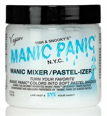Manic Panic Vegan Manic Mixer/Pastel-izer™ Classic Cream 4 Oz Hair Color Dye. • $8.99