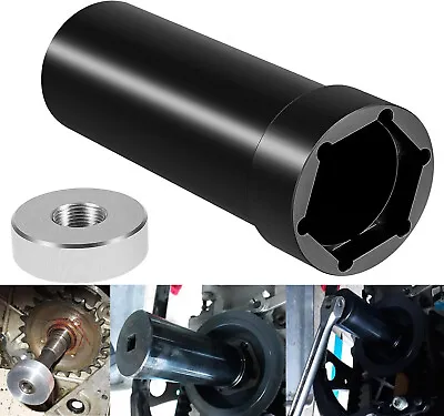 2Pcs 1-7/8  Main Shaft Pulley Socket Tool For Harley-Davidson Big Twins Twin Cam • $39.96