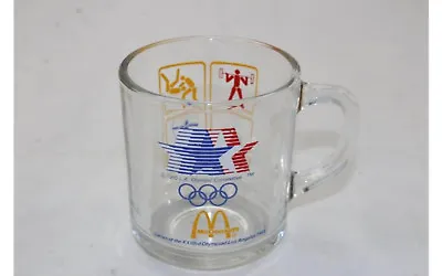 1984 Los Angeles Olympic Games McDonald's Glass Coffee Mugs Cups  NICE • $20.90