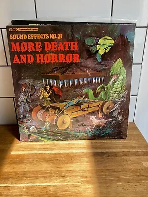 Mike Harding More Death & Horror Sound Effects No 21 1978 Vinyl Record Lp • £9.99