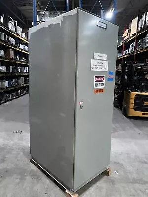 Russelectric 800 Amp 480v 3ph 3W 3R Automatic Transfer Switch Bypass ATS #114 • $6999