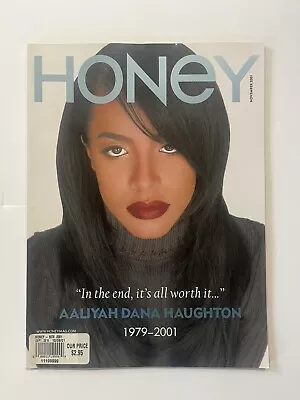 Aaliyah Honey Magazine November 2001 • $85