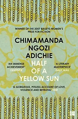 Half Of A Yellow Sun By Adichie  New 9780007200283 Fast Free Shipping.+ • £10.71