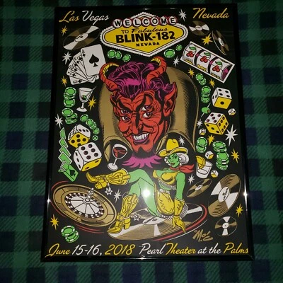 $35 • Buy Blink 182 Las Vegas Residency Poster