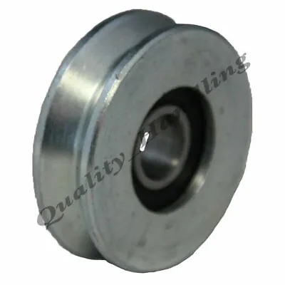 Sliding Gate Wheel Pulley Wheel 60mm V Groove Steel Wheel VEE Shape - 100kg Per. • £20.77