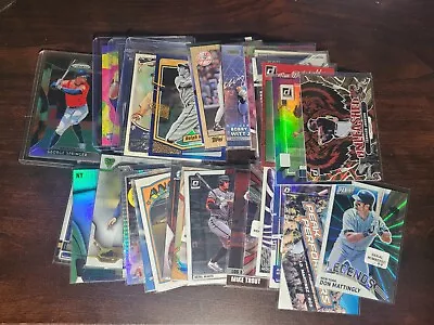 MLB 34 Card Lot Loaded W/ Rookies Auto SP Relic Jackson Holliday Ohtani Trout • $35