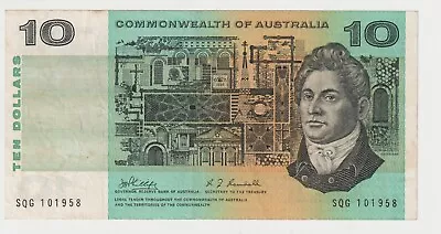 1968 Comm Of Australia $10 Dollars Banknote Phillips/Randall  R303 - Fine #31733 • $28