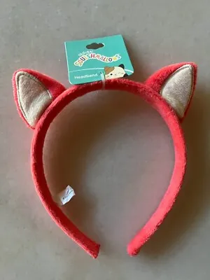 NEW! Squishmallows Fifi The Fox Plush Ears Headband • $15