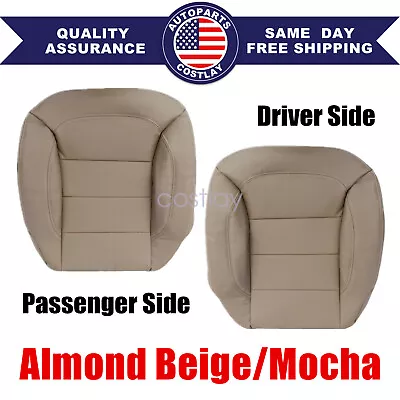 For 2012-2015 Mercedes Benz ML350 Front Bottom Replacement Seat Cover Mocha Tan • $105.19