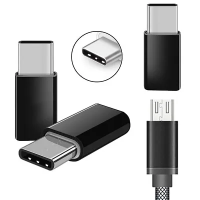 USB Type-C Male To Micro USB 31 Female Converter USB-C Ne Adapte. Fast • $0.79