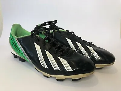 ADIDAS F50 Adizero TRX Black And Green Football Boots Size  US6/UK5.5 • $39
