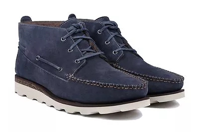 £69.99 • Buy Clarks Mens ** Daking Deck ** Navy Suede ** Warm Lined ** UK 10.5 / US 11.5 G