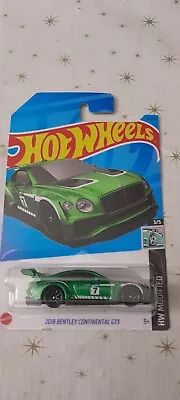 NEW 2023 Hot Wheels ‘18 BENTLEY Continental GT3 HW Modified Long Card • $4