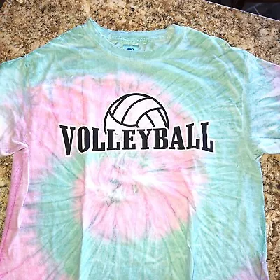 Volleyball Tee S Tie Dye  • $7.99