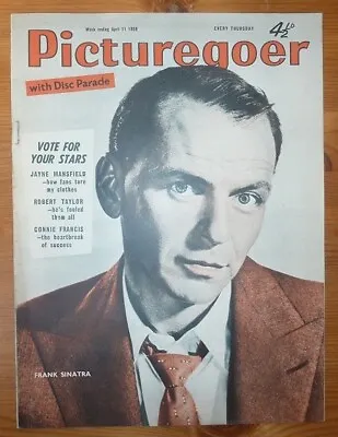 PICTUREGOER Vol 37 No 1249 11TH APR 1959 FRANK SINATRA COVER JAYNE MANSFIELD • £10.99