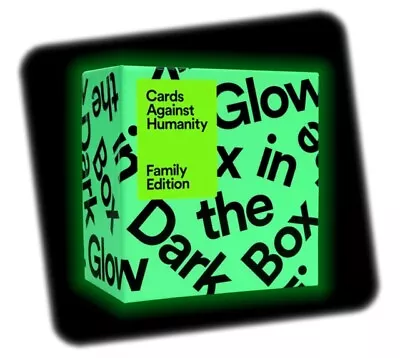 Cards Against Humanity Family Glow In The Dark Box - Free Tracked Delivery • $39.09