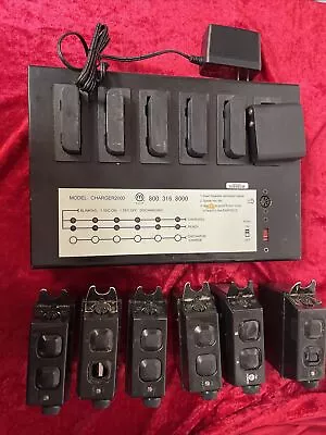 $1499.99 • Buy 6 HME Com2000 Drive Thru Wireless Intercom Beltpack With Base Charger