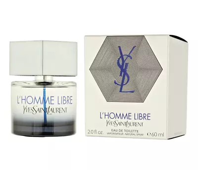 YSL Yves Saint Laurent L'Homme Libre 60ml / 2 Oz EDT Spray For Men Rare Sealed • $229.07