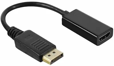 Display Port DP To HDMI Adapter Converter Cable DISPLAYPORT For DELL HP PC Noteb • $4.05