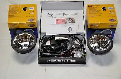 Hella Rallye Ff4000 Hid 100w Compact Black Light Kit  • $870