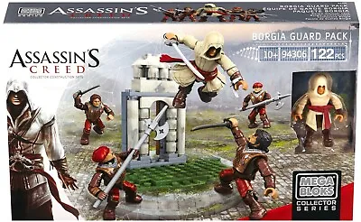 NIB Mega Bloks Assassin's Creed BORGIA GUARD PACK 122 Pcs Collector Construction • $102.56