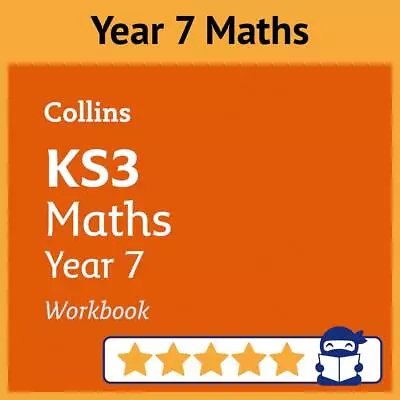 Year 7 Maths Workbook (Ages 11-12) | Revision Practice | Collins NEW • £7.95