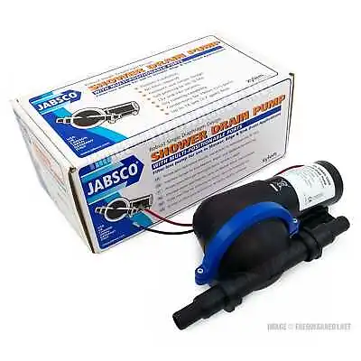 Jabsco 50880-1000 Marine Shower Drain And Bilge Pump 12V DC Filter-Less 8 Amp • $246.14