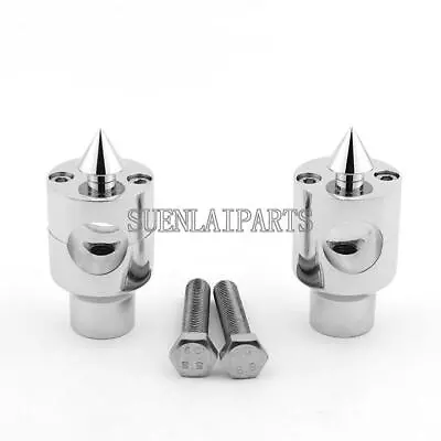 Motorcycle Chrome 1  Inch Handlebar Risers For Honda Shadow VT 750 1100 VTX1300C • $34.05