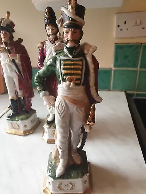 £19.99 • Buy Capodimonte Figure Of A Hussar