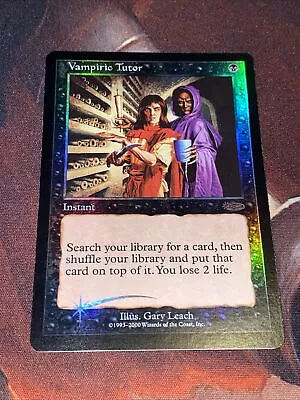 Vampiric Tutor X1 Mtg Foil Retro Frame Judge Promo Nm Gorgeous  • $214