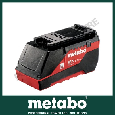 £199.99 • Buy 1x Metabo 625529000 36V 5.2Ah Li-Ion Battery Pack Compatible With ASC30 Charger