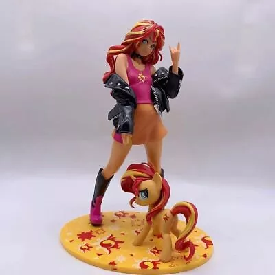 Anime My Little Pony Figure Sunset Shimmer Figurine Collectibles Model Toy Nobox • $31.88