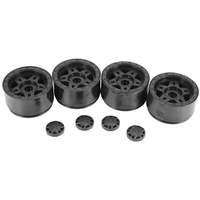 4PCS Plastic Beadlock 2.2 Wheel Hub Wheel Rims For 1/10 RC Crawler Car3231 • £15.35