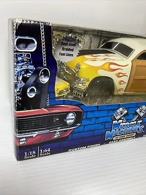 Muscle Machines  '50 FORD WOODY Build It 2 Car 1:18 1:64 Die Cast 2002 NoS New • $39.88