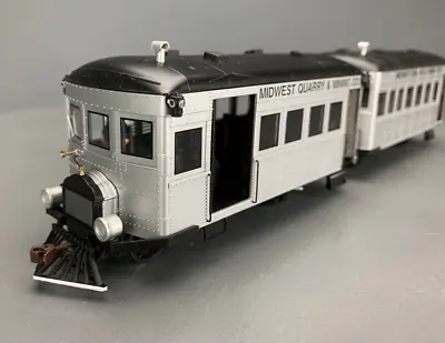 On30 Bachmann 28461 Rail Bus & Trailer Midwest Quarry & Mining Co. DCC O1370 LZ • $254.38