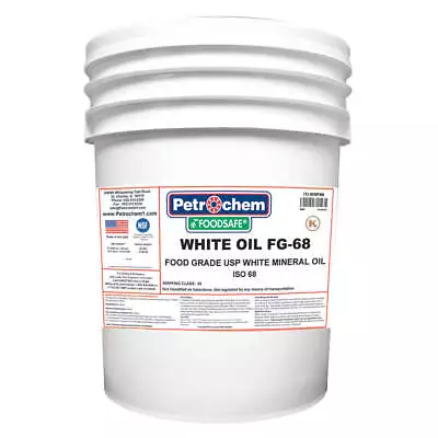 PETROCHEM WO FG-68-005 Mineral Hydraulic Oil5 Gal.Pail • $307.83