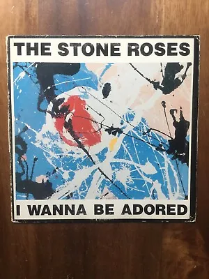 The Stone Roses - I Wanna Be Adored 12  1989 Original USA Issue • £30.76