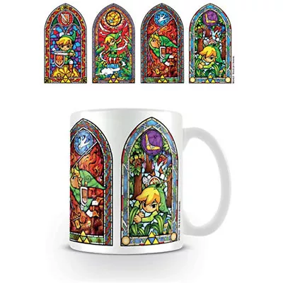 The Legend Of Zelda - Stained Glass Mug X 2 BRAND NEW (Set Of 2 Mugs) • $24.85