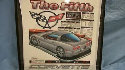 The Fifth C5 Corvette Felt Poster  • $50