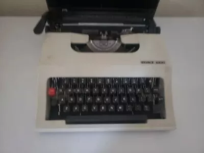 Vintage Texet 2500 Portable Manual Typewriter In Fitted Case Made In Italy • £20