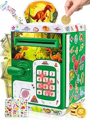 Kids Piggy Bank Toys ATM Electronic Money Box Cash Coin Saving Toddler Toys Gift • $14.69