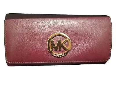 Michael Kors Fulton Carryall Genuine Leather Black • $34.99
